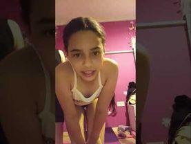 Night routine vlog gymnastics at home
