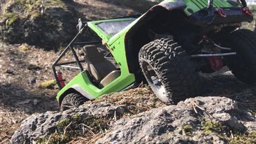 RC Jeep JK Wrangler Rock Crawling - RCmodelex - Ar44 axles RC4WD 1.7 Iroks