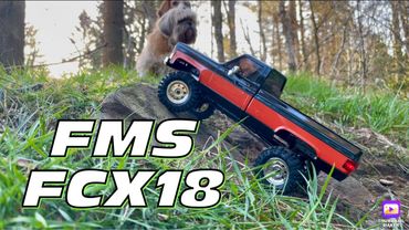 FMS FCX18 Chevy K10 Trail Crawler Truck  Traxxas Hi trail cr18p FTX Rock Van