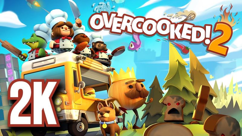 Overcooked 2 Remastered ⦁ Полное прохождение ⦁ Без комментариев ⦁ 2K60FPS