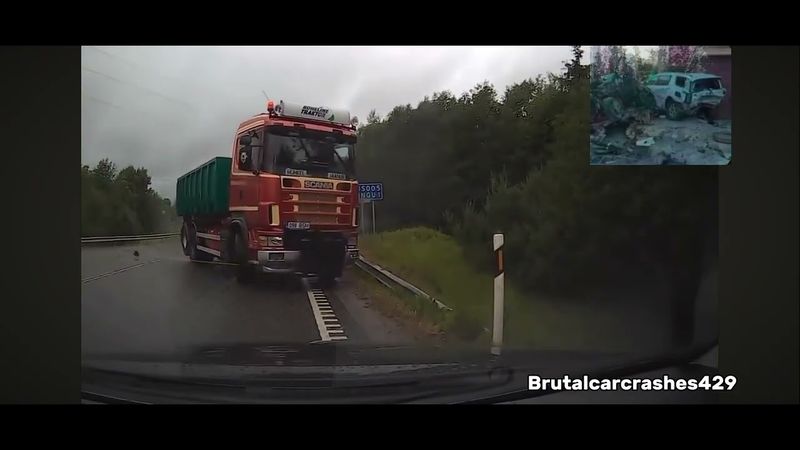 Brutal and Fatal car crashes #11