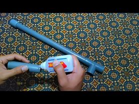 CARA MEMBUAT TEMBAKAN CICAK DAN TIKUS DARI PIPA PARALON