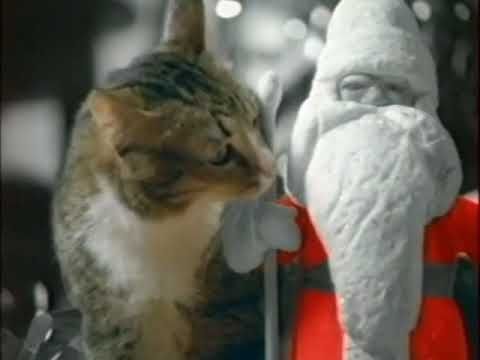 Новогодняя реклама корма для кошек "Kitekat" (2003-2004)
