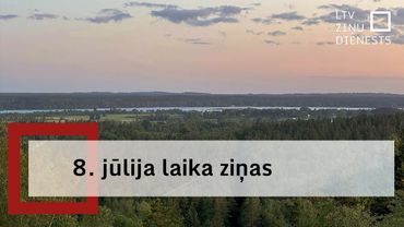 8. jūlija laika ziņas