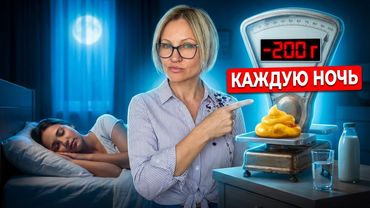 Как худеть на 200-500г каждую ночь. Главный секрет похудения