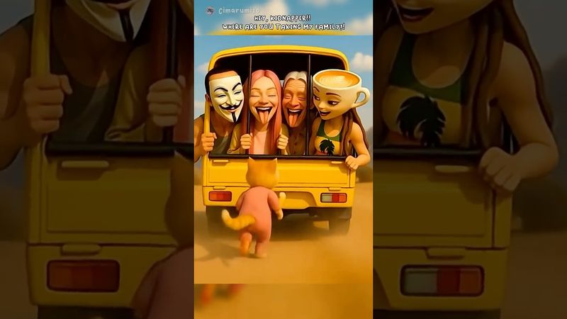 The orange kitten turned out to be an alien #comedy #cat #cute #catlovers #cutecat #pets #funny