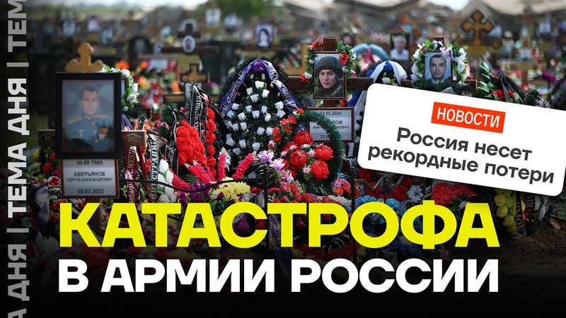 Самые крупные потери в истории! Армия России массово погибает на фронте