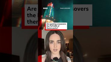 Gaming franchises come to theme parks. #Gaming #ThemeParks #BBCNews