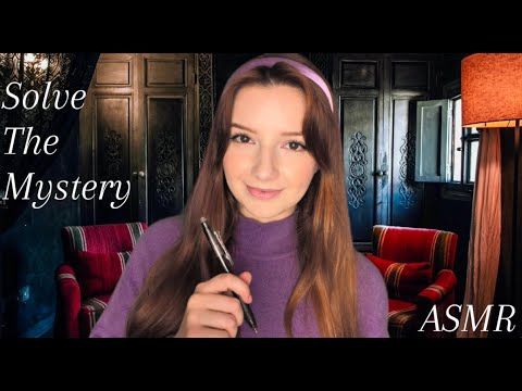 💚Daphne Needs Your Help Solving A Mystery! 🔎ASMR Roleplay