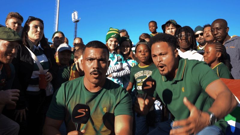 LOFTUS REALLY IS LEKKER 🥳🇿🇦 | Fan Frenzy | Springboks vs Italy