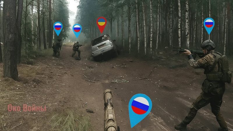 Шоковая засада: спецназ РФ громит конвой ВСУ