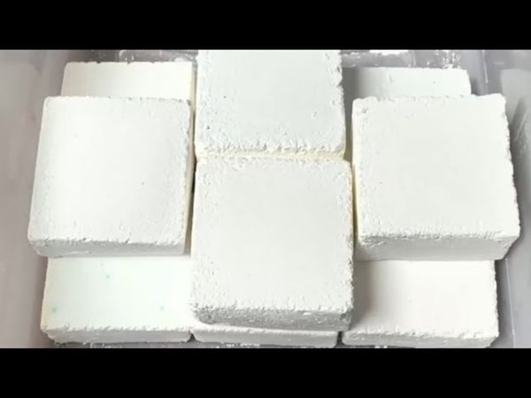 Blocks of Homemade Chalk