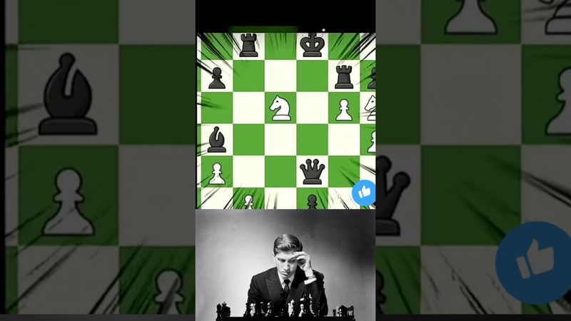 "Bobby Fischer ♟️🔥 | The Chess Legend"#chesstactics #viralvideo #trebdingshortvideo #siciliandefense