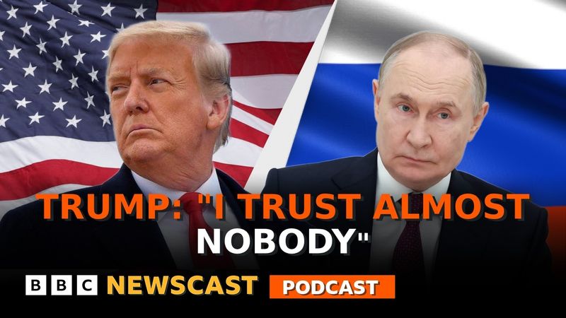 Why did President Trump call a BBC reporter to discuss President Putin? | BBC Newscast