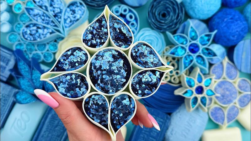 Calming ASMR for Anxiety Relief: Gentle Soap Breaking, Glitter&Starch Crushing, and Relaxing Sounds