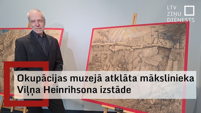 Atklāj ukraiņu kritušo un ievainoto cīnītāju portretu izstādi