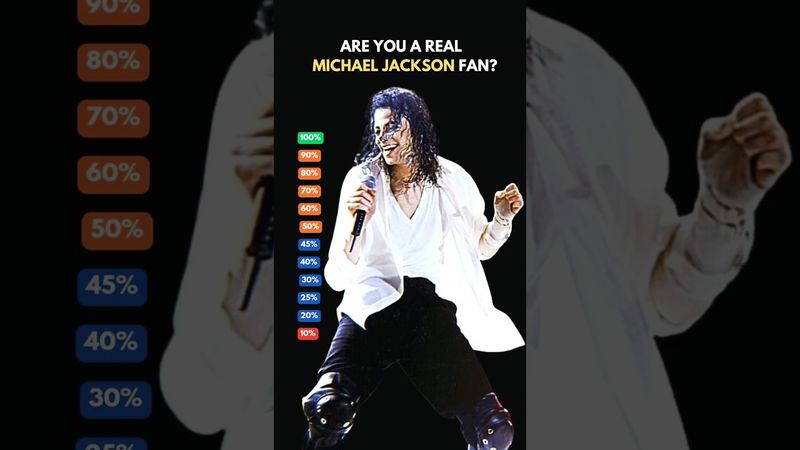 How Big of a Michael Jackson Fan Are You? 😱🎵 Only Real Fans Will Pass #mj #michaeljackson