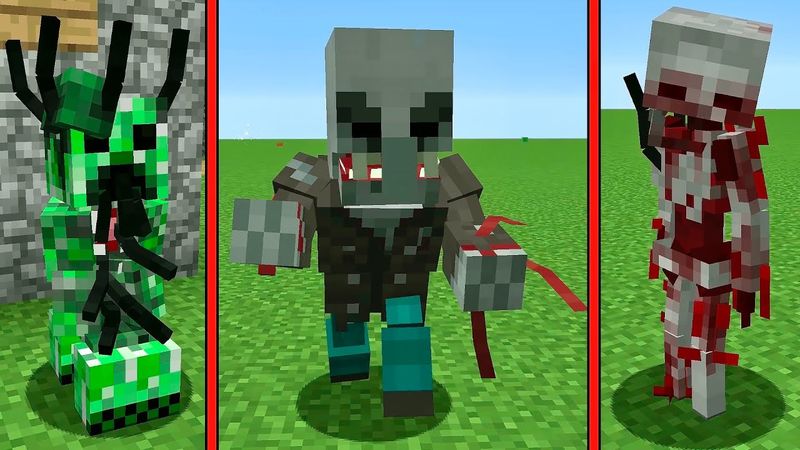 НОВЫЕ ПАРАЗИТЫ В МАЙНКРАФТ Scape And Run Parasites Minecraft