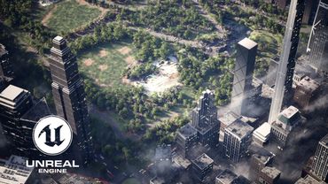 New York Central Park | Created in Unreal Engine with PCG