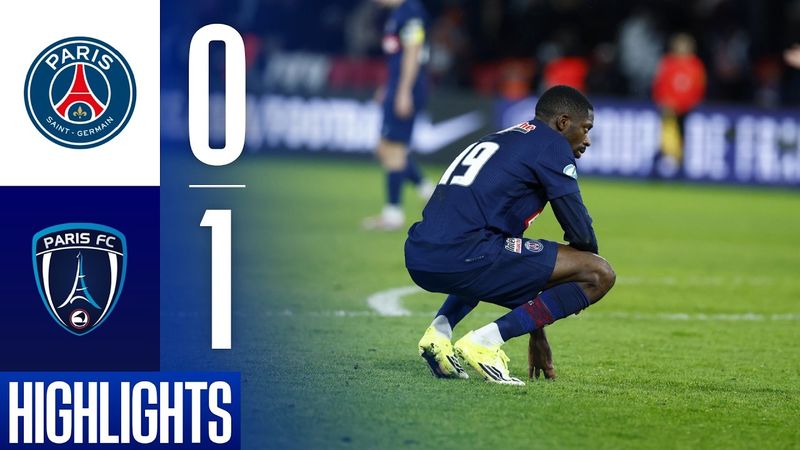 Fin de parcours en Coupe de France : PSG 🆚 PFC | Le résumé du match 📺