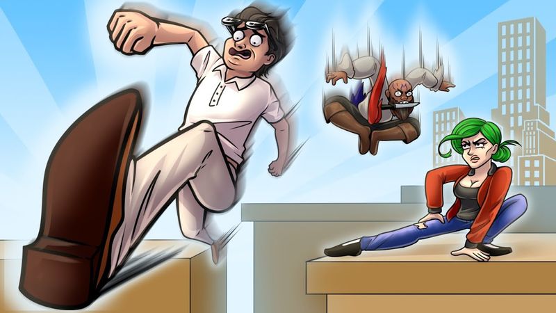 Новая Игра "Пол Это Лава" JUMP! The Floor Is...