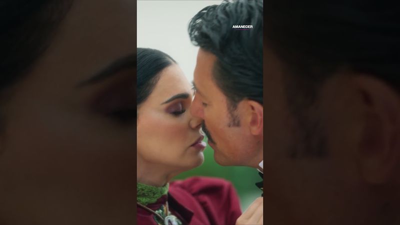 Alba y Leonel se besan frente a todos #Amanecer #Uninovelas