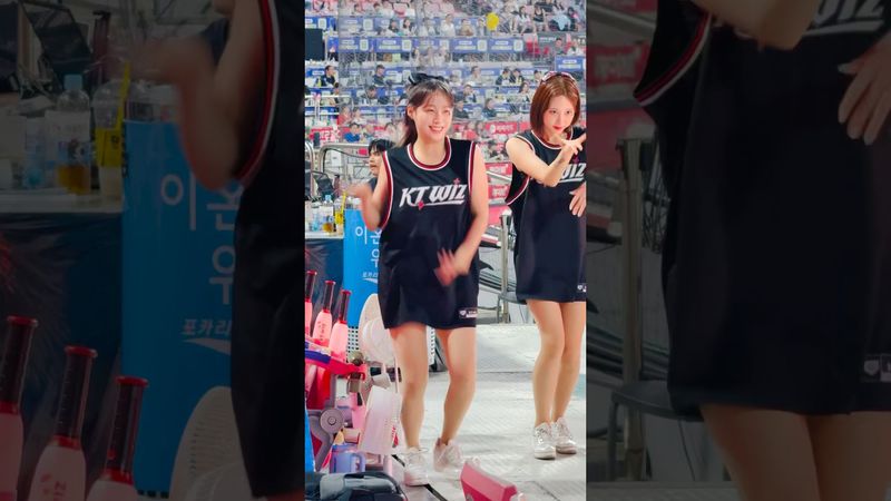 서유니 주특기 아웃송 #이서윤 #이서윤치어리더#ktwiz #kt위즈 #kt위즈치어리더