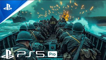 D-Day | The Longest Day in History | Call of Duty World War II Gameplay [ 4K 60 FPS UHD ]