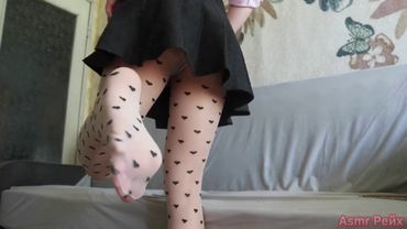 девушка в колготках(отрывок)