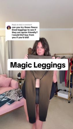 Replying to @katy. These fleece lined magic leggings have arrived! Th...