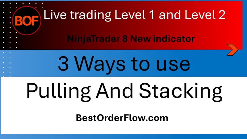 3 Ways Pulling Stacking Level 2 Data used for scalping on NinjaTrader https://bestorderflow.com
