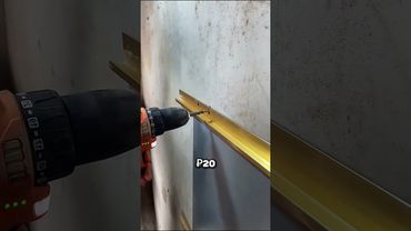 Специальные профиля для монтажа плитки без клея #находка #ремонт #лайфхак