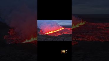 Iceland volcano erupts, prompting evacuation of town and geothermal spa