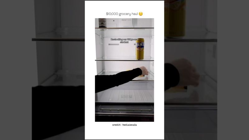 $10,000 grocery haul??😱😜 #shorts #short