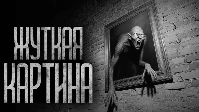 ЖУТКАЯ КАРТИНА! Страшные истории и страшилки.