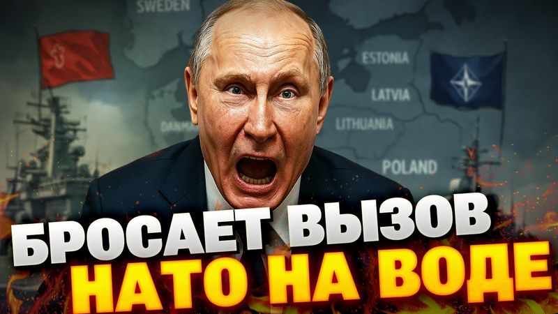 Неожиданно! Тайный флот Путина: Литва бьёт тревогу — начинается битва за Балтику!