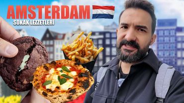 AMSTERDAM SOKAK LEZZETLERİNİ DENEDİK!