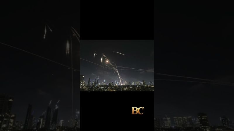 Iranian Missiles Hit Tel Aviv