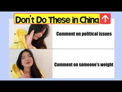 What NOT to do in China (2) - Learn Chinese Culture