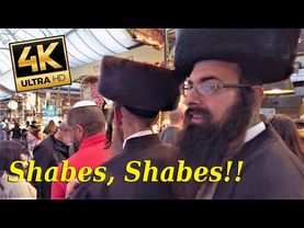Mahane Yehuda is shutting down for Shabbat! Jerusalem Walk, exclusive video 4k60