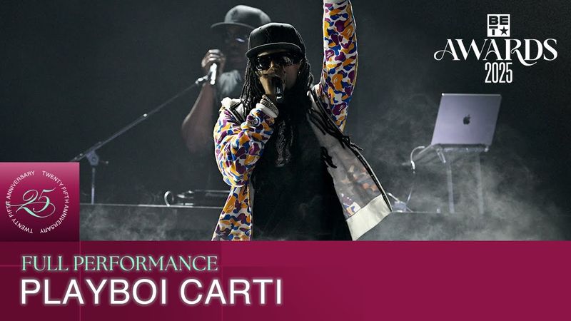 Playboi Carti Sets Off the BET Awards With “Like Weezy” & “Rather Lie” | BET Awards ’25