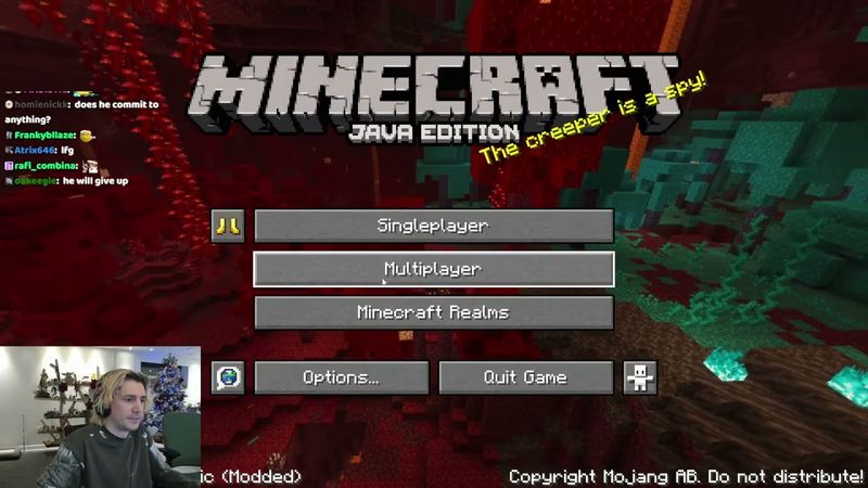 xQc MINECRAFT SPEEDRUNS (Part 1)