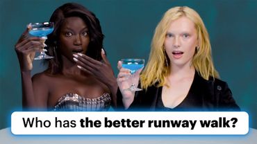 Alex Consani & Anok Yai Bocorkan Rahasia Setelah Menyeruput Serum Truth | Allure