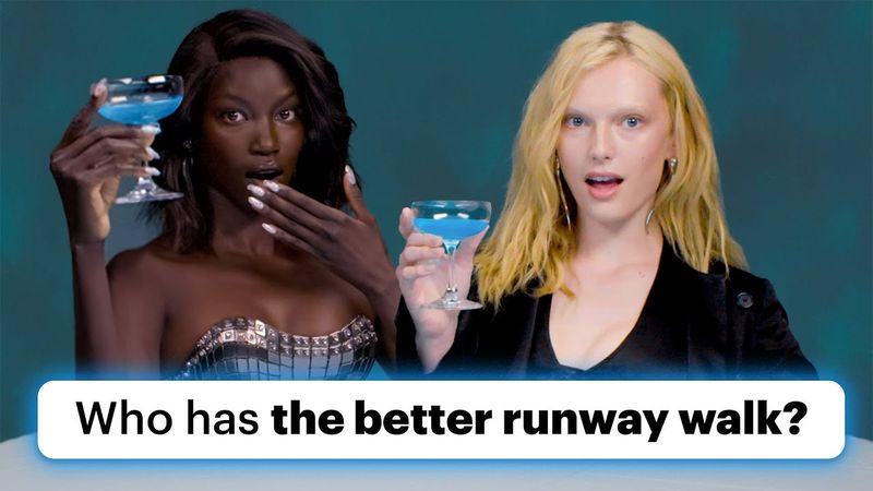 Alex Consani & Anok Yai Spill Secrets After Sipping the Truth Serum | Allure