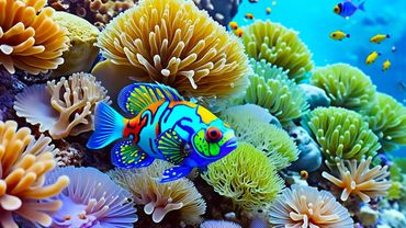 Aquarium 8K (VIDEO UHD) - Enjoy the Peaceful Beauty Under the Ocean with Relaxing Music