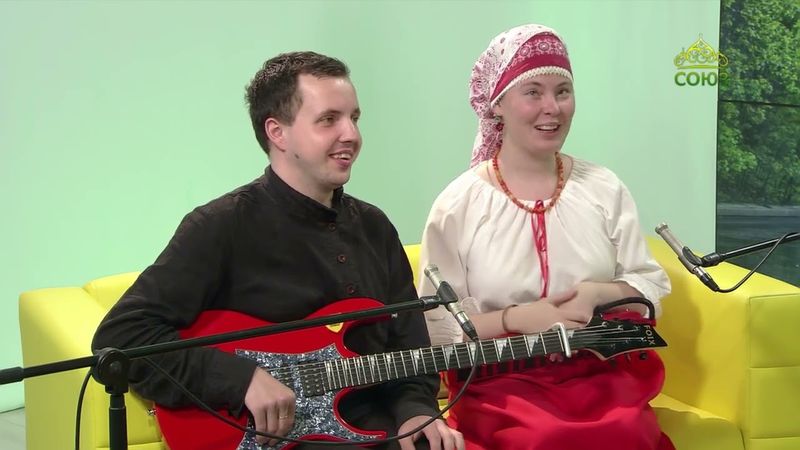 Лаврские встречи. Семейный фолк-фьюжн дуэт «Две Грани». Часть 2