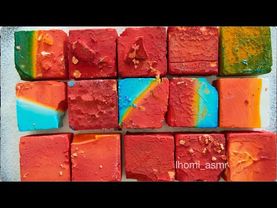 Golden Yellow with Blue and Green Timeless Trio | Vibrant Dyed Gymchalk