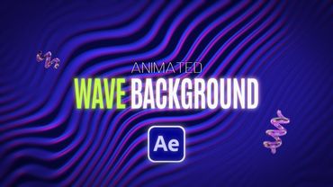 Как Создать Крутой Анимированный Фон из Одной Линии в After Effects!