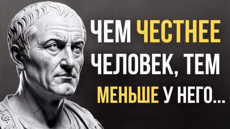Мудрость Цицерона, Которая До Сих Пор Пробирает До Мурашек! Цитаты Великих Людей