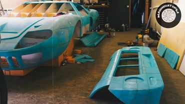 Краш тест кузова Ford GT40. Сравнил с оригиналом. Новый кузов, старая команда